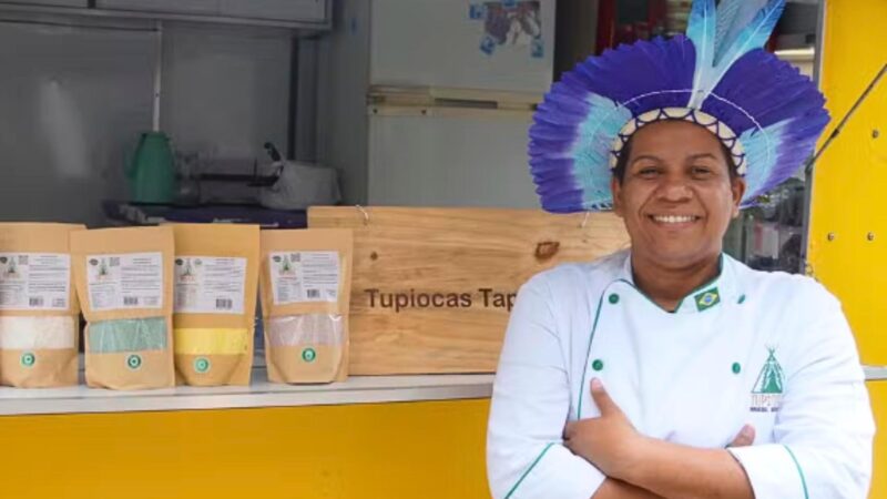 Empreendedor afroindígena aposta em massas de tapioca saborizadas e fatura R$ 18 mil por mês