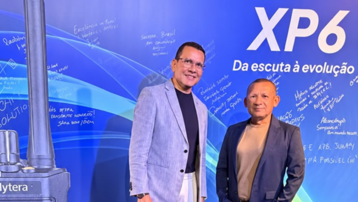 Scarf acompanha lançamento do Hytera XP6 em São Paulo